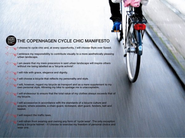 THE CYCLE CHIC MANIFEST